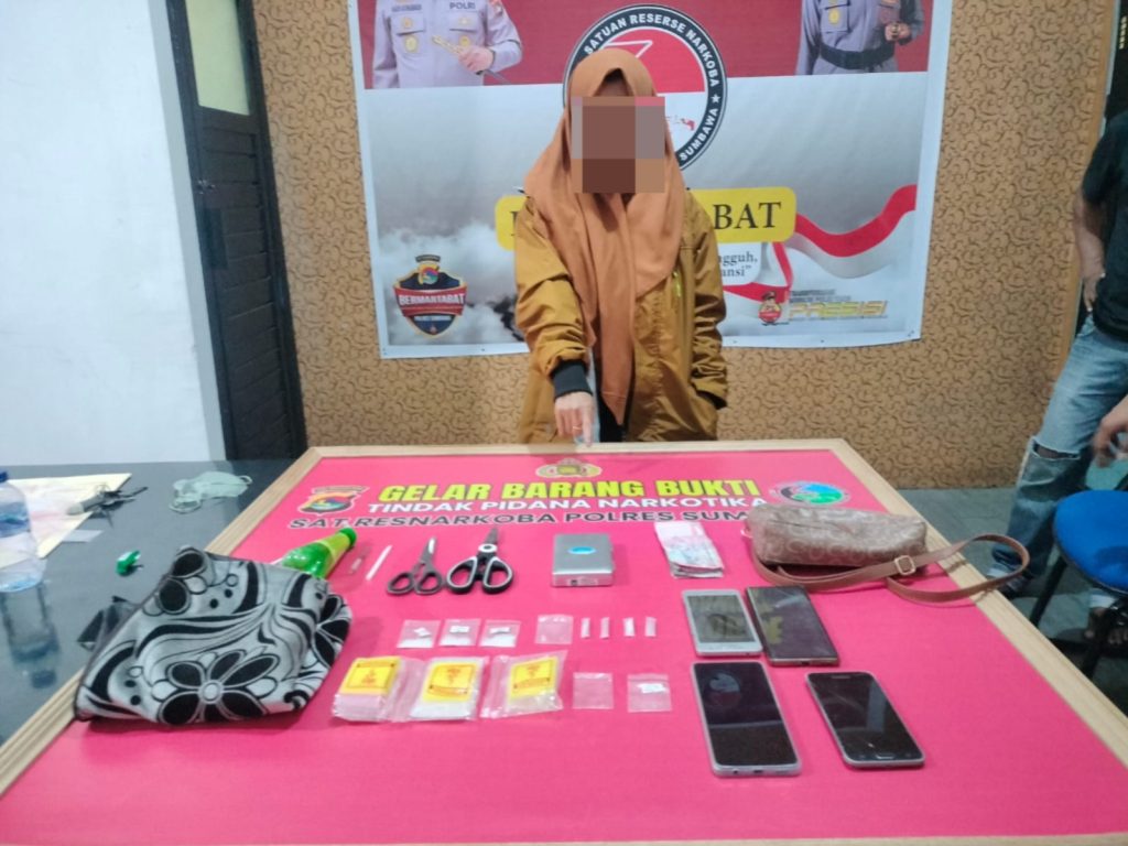 Polres Sumbawa Tangkap Wanita Pengedar Narkoba