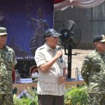 Tinjau Yon TP 835/SYB Sumbawa, Menhan Sjafrie Tekankan Peran TNI