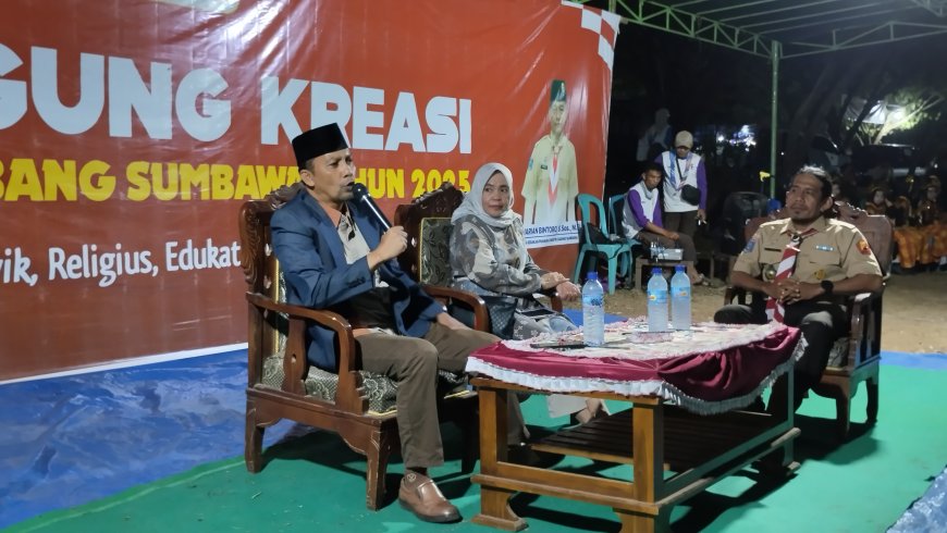 Lahir dari Pramuka, H. M. Berlian Rayes Ajak Peserta Jambore Tanamkan Kebaikan 