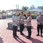 Wujudkan Ketahanan Pangan, Polres Sumbawa Serahkan Bantuan Alsintan Pada Kelompok Tani