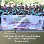 Torehkan Prestasi Luar Biasa, Bupati Sumbawa Sambut Kepulangan Atlet Taekwondo Dojang Patriot