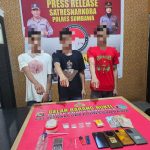 Komitmen Berantas Narkoba, Polres Sumbawa Kembali Bekuk Tiga Pria di Kecamatan Buer