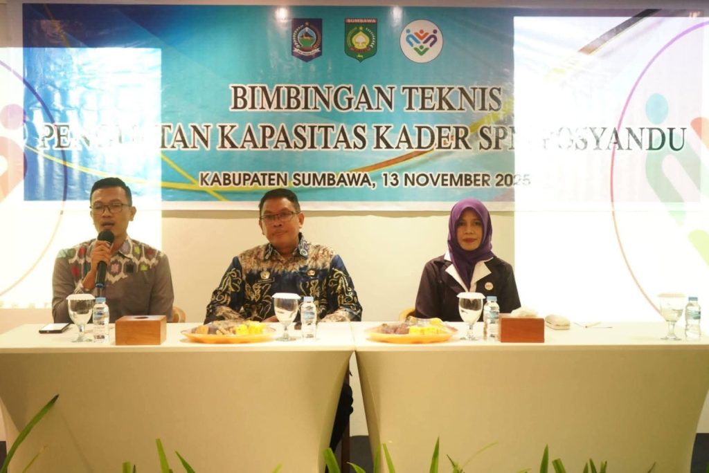 Wujudkan Posyandu Era Baru, Sekda Sumbawa Buka Bimtek Kader Posyandu 