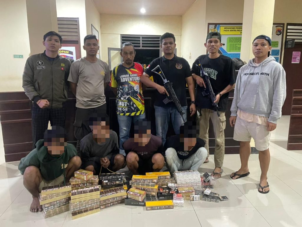 Polsek Alas Sumbawa Berhasil Ringkus Tiga Pelaku Curat Toko