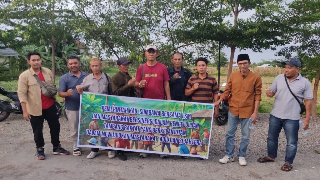 Satukan Suara, Aliansi LSM Sumbawa Dukung Legalitas Tambang Rakyat