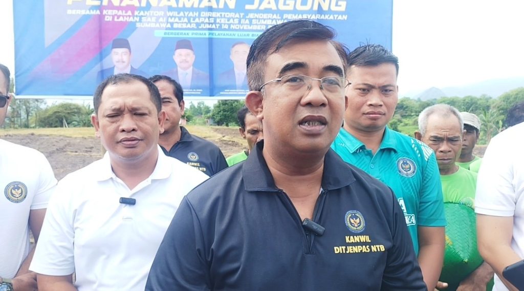 Dukung Program MBG Lapas Sumbawa Perluas Tanaman Sayuran