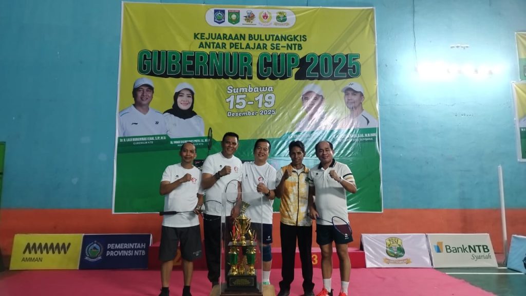 Kota Mataram Sabet Juara Umum, Ini Nama Para Juara di Kejuaraan Bulutangkis Gubernur NTB Cup 2025