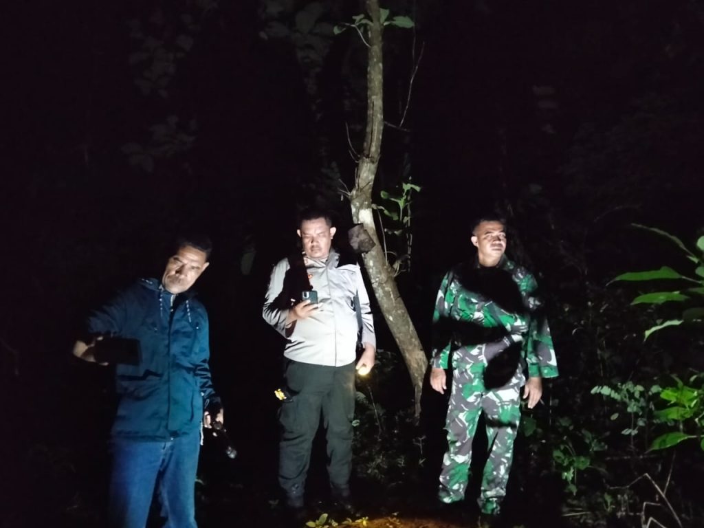Respon Cepat Laporan Warga, Patroli Gabungan Sisir Hutan Lenangguar