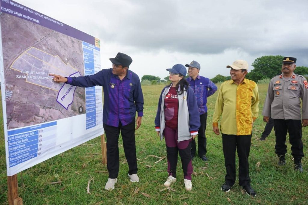 Tinjau Lokasi Sekolah Garuda, Wamendiktisaintek RI Kunjungi Sumbawa