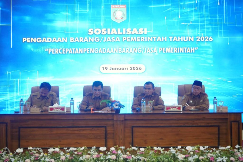 Bupati Sumbawa Tekankan Percepatan Pengadaan Barang dan Jasa