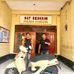 Gadaikan Motor Teman Anaknya, Seorang Pria di Sumbawa Diringkus Tim Opsnal Polres Sumbawa