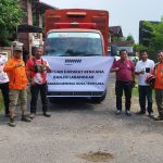 BPBD Sumbawa Salurkan Bantuan untuk Korban Banjir di Desa Lebangkar