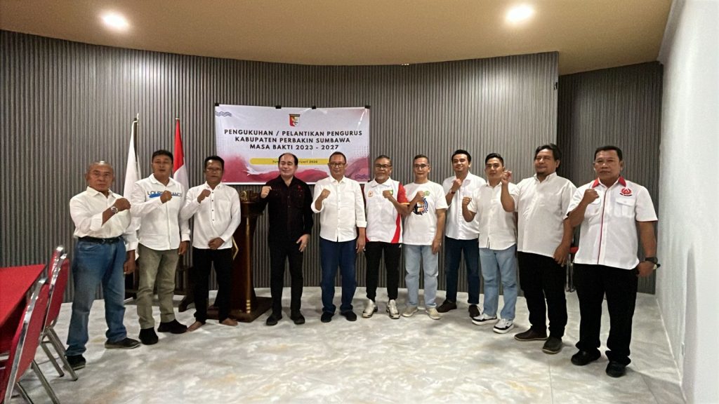 KONI Sumbawa Kukuhkan Pengurus Perbakin Periode 2023-2027