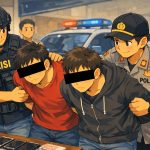 Terekam CCTV Aksinya, Dua Terduga Pelaku Pencurian Diamankan Polisi