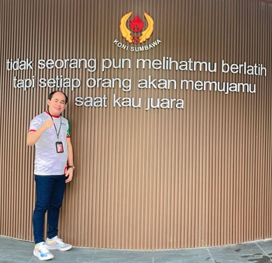 Ketua KONI Sumbawa Minta Para Calon Atlet Tetap Disiplin Usai Ikuti Tes Pengukuran Kedua