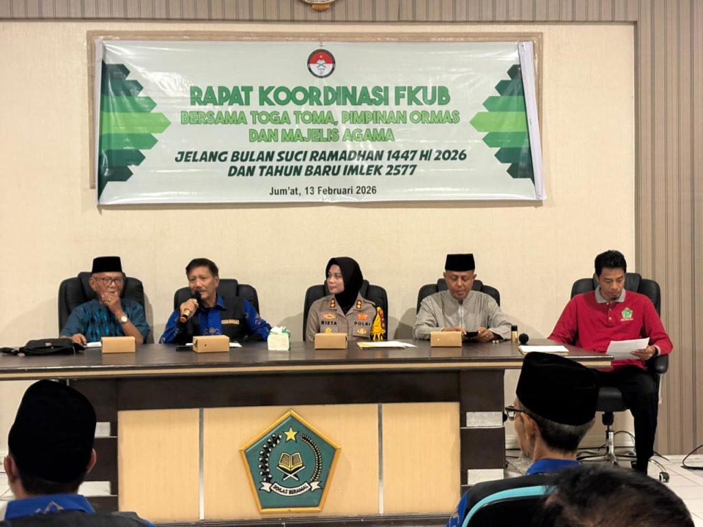 Sambut Ramadhan dan Imlek, Kapolres Sumbawa Bersama FKUB Gelar Rapat Koordinasi Lintas Agama