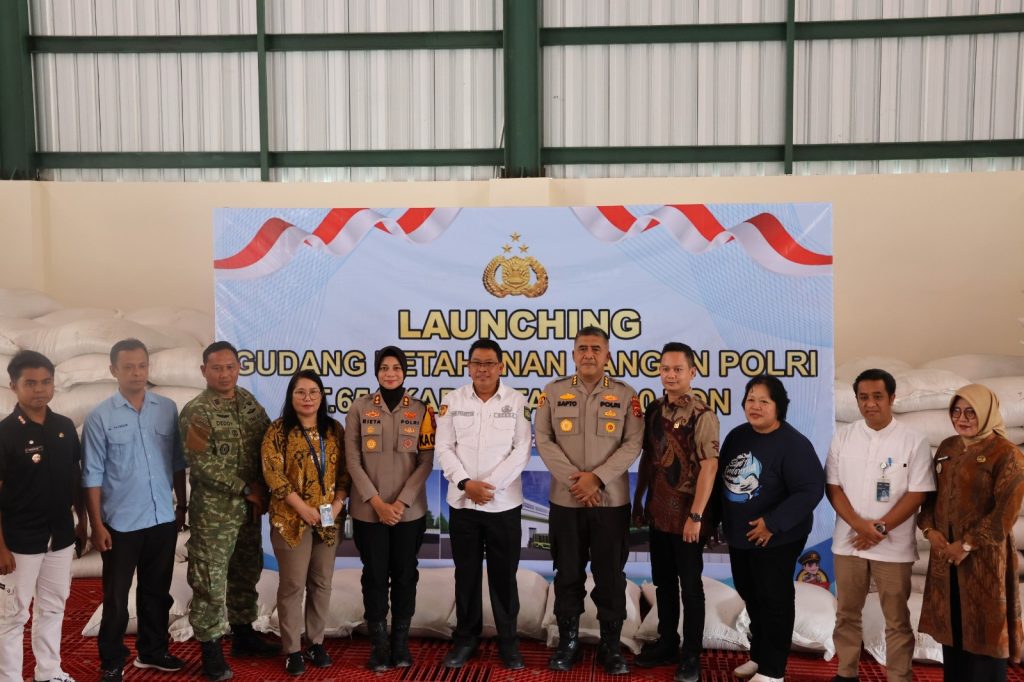 Polres Sumbawa Hadiri Peresmian SPPG dan Gudang Ketahanan Pangan Polri Serentak