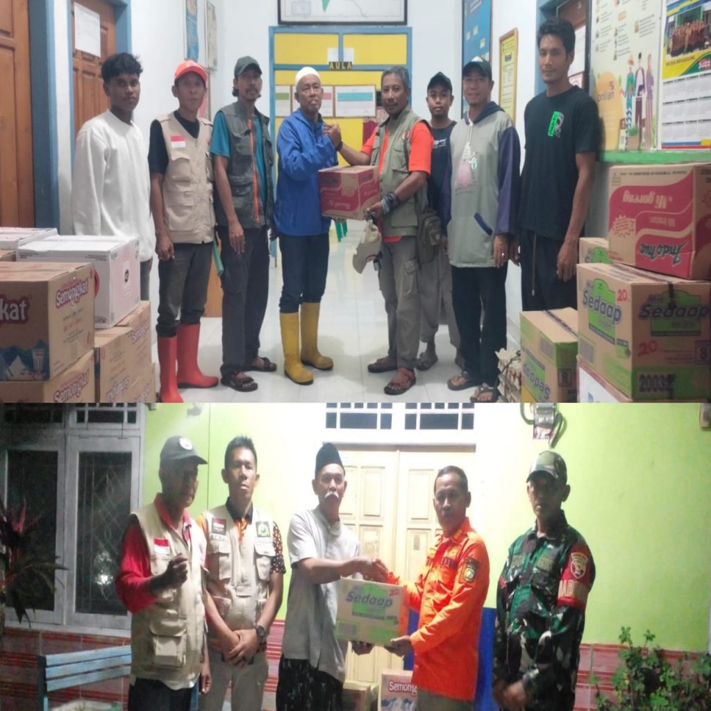 Gerak Cepat dan Sigap, BPBD Sumbawa Salurkan Bantuan Logistik ke Dua Desa Terdampak Banjir