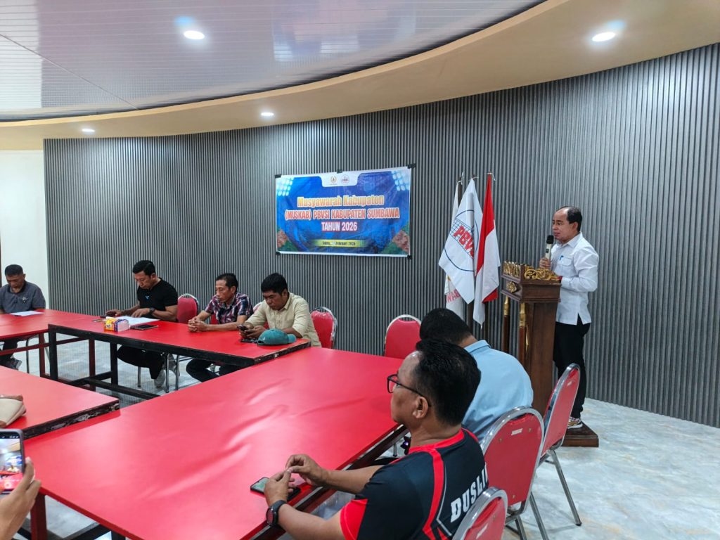 Amilan Hatta, Terpilih Sebagai Ketua PBVSI Kabupaten Sumbawa Periode 2026–2030
