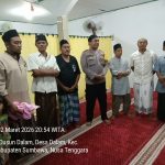 Wujudkan Ramadan Damai, Polsek Alas Intensifkan Patroli Kerukunan Umat Beragama