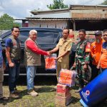 Gerak Cepat, BPBD Sumbawa Dropping Logistik Untuk Korban Banjir di Desa Ropang