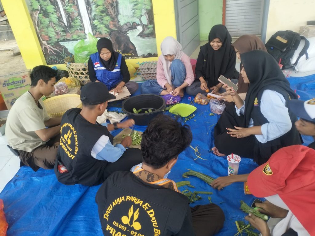 Duka Idulfitri di Alas, 31 Rumah Warga Terbakar, Tagana Disos Sumbawa Dirikan Dapur Umum Lapangan