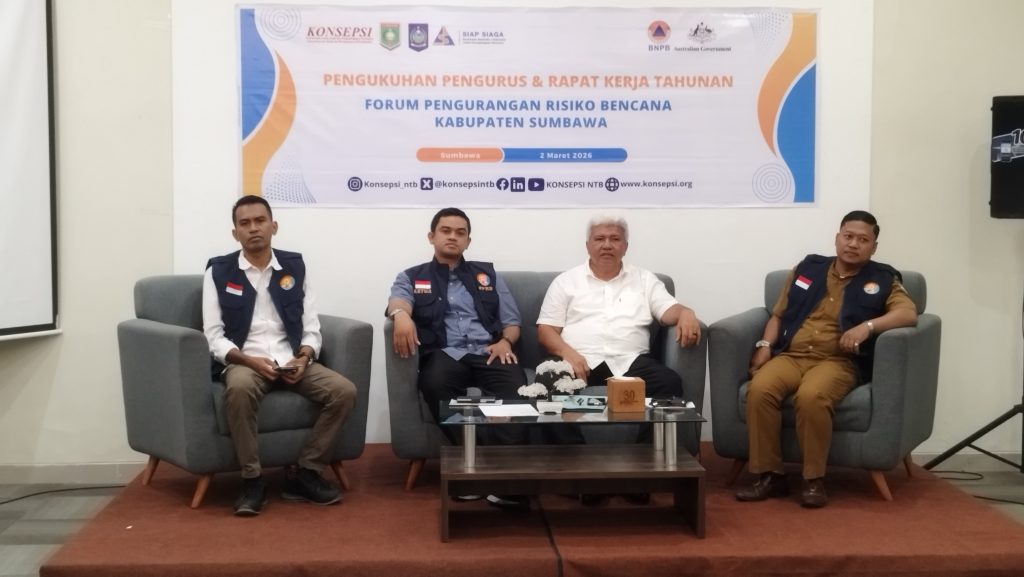 Raker Tahunan FPRB Sumbawa Bahas Penguatan Desa, Mitigasi, dan Regulasi Kebencanaan