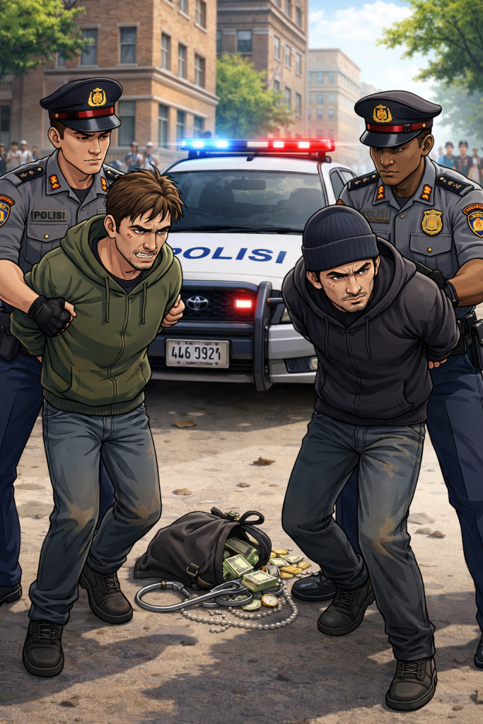 Polsek Moyo Hilir Ringkus Dua Terduga Pelaku Pencurian Lintas Kecamatan