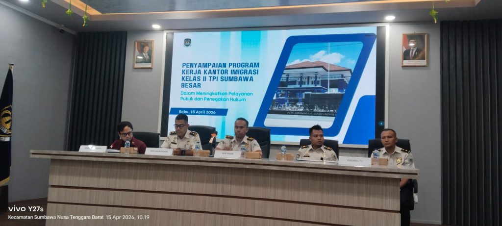 Dengan Pelayanan Ramah dan Bebas Korupsi, Hanya Imigrasi Sumbawa Raih Predikat WBK di NTB