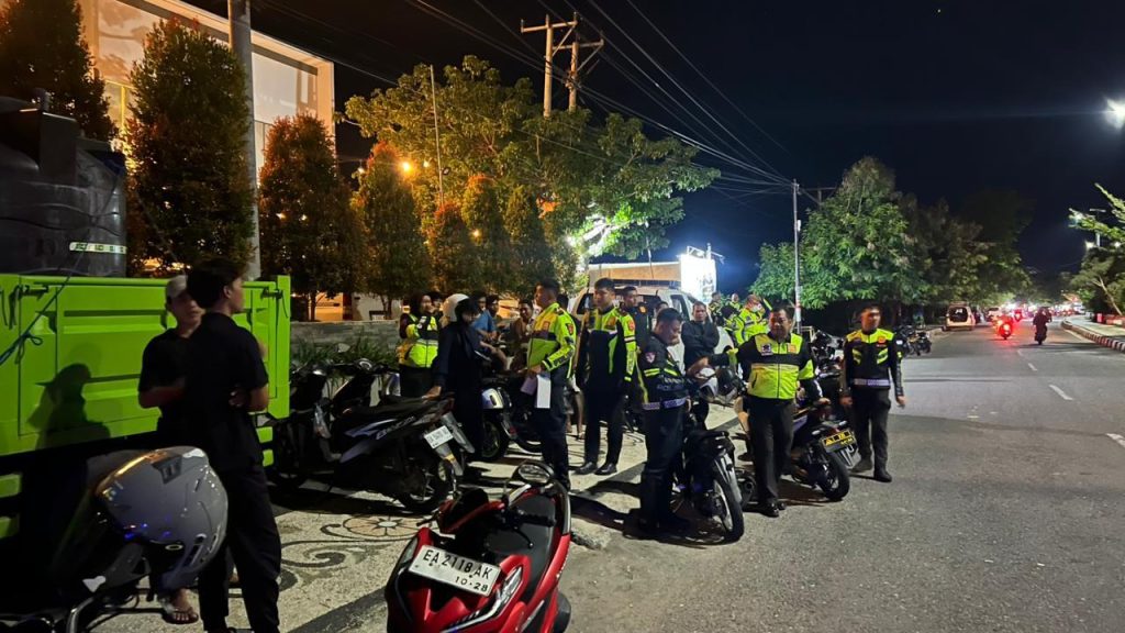 Wujudkan Kamtibmas, Satlantas Polres Sumbawa Amankan 52 Kendaraan Berknalpot Racing