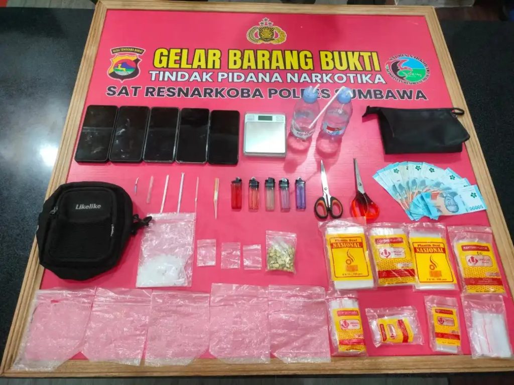 Empat Jaringan Narkoba di Seketeng Digulung, Polisi Sita Sabu 29,56 Gram dan 85 Butir Ekstasi