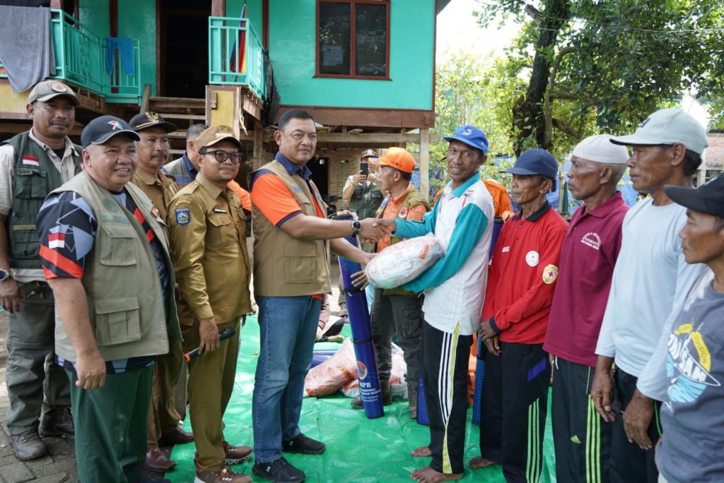 Kembali Kunjungi Korban Kebakaran, BNPB Siapkan Mekanisme Pembangunan Huntara