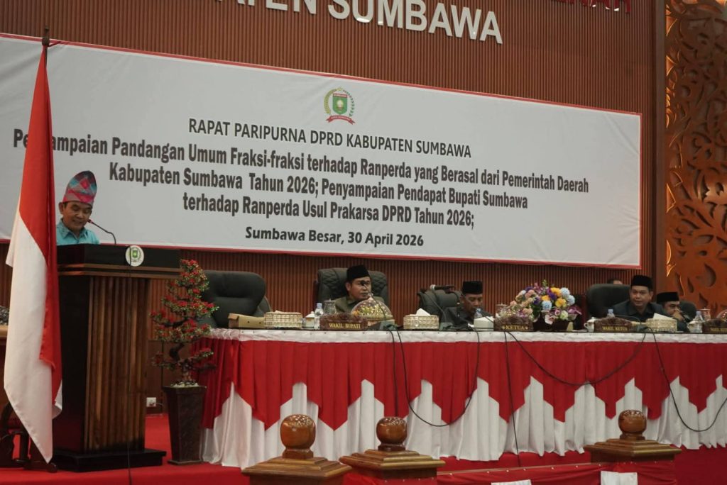 Pandangan Umum Fraksi DPRD Sumbawa, Terhadap Ranperda Kabupaten Sumbawa Tahun 2026