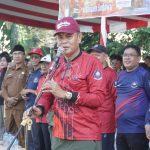 Buka Rangkaian HUT Damkar ke 107 Tingkat NTB, Bupati Sumbawa Apresiasi Semangat Pasukan Pemadam
