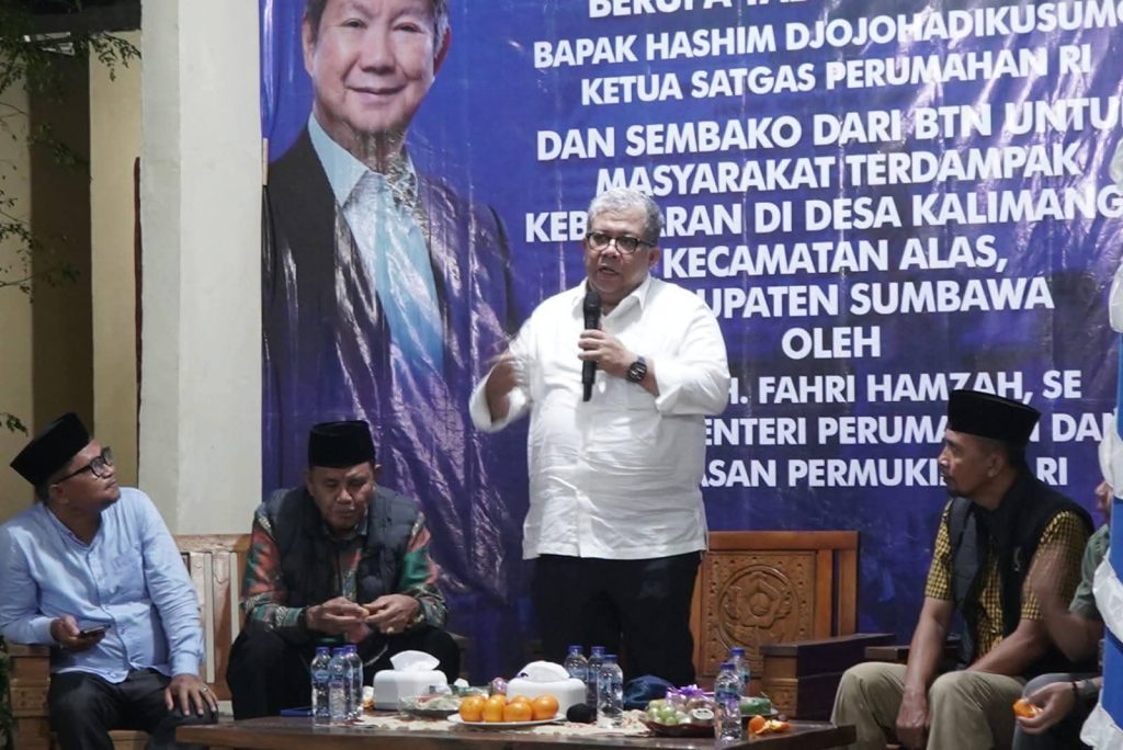 Wamen PKP RI Apresiasi Gerak Cepat Pemda Kabupaten Sumbawa Tangani Kebakaran Hebat di Desa Kalimango