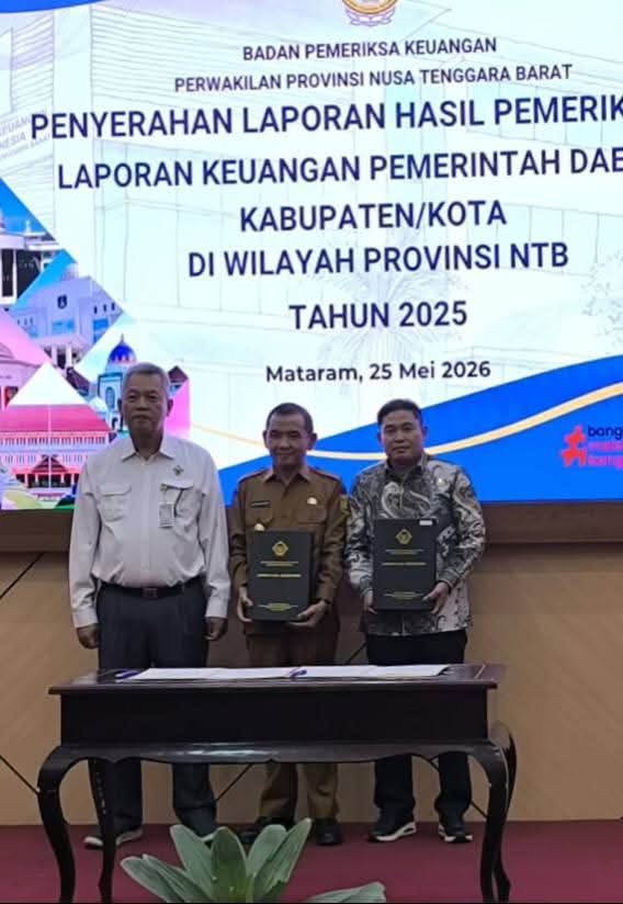 Terbukti Mengelola Keuangan Dengan Baik, Pemda Kabupaten Sumbawa Kembali Raih Opini WTP
