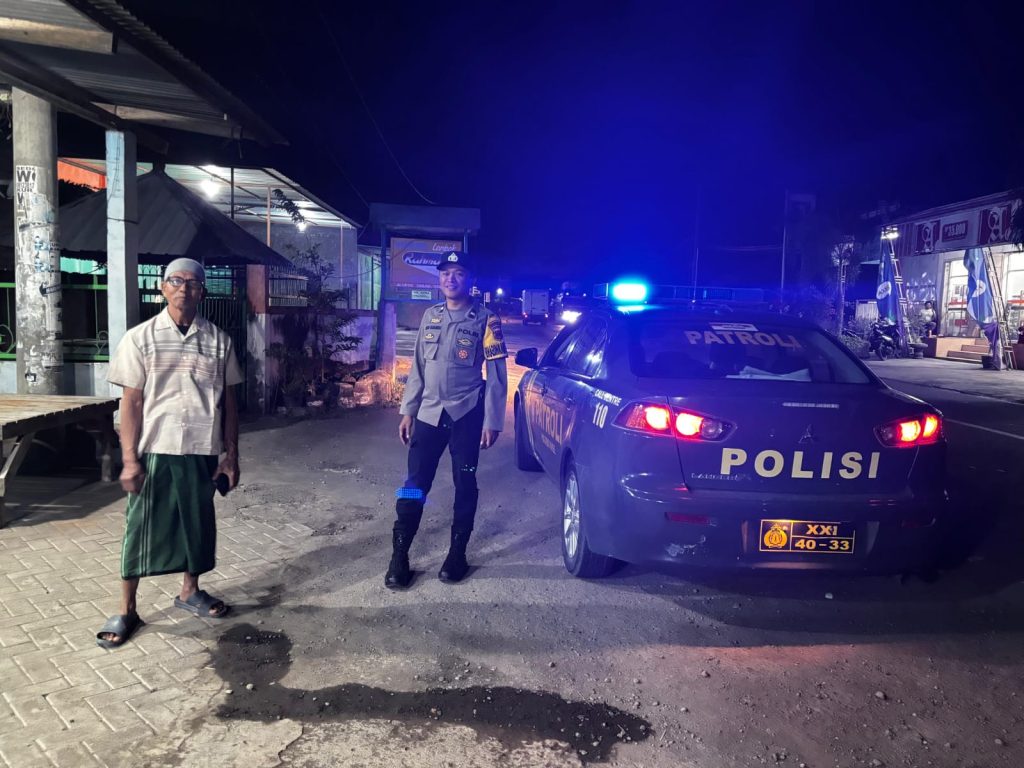 Pastikan Keamanan Malam Hari, Polsek Rhee Intensifkan Patroli Blue Light dan KRYD