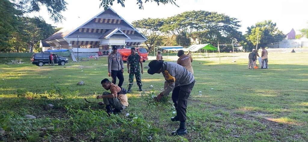 Sambut HUT Satpol PP Ke-76, Sinergitas TNI-Polri dan Satpol PP Gelar Bhakti Sosial