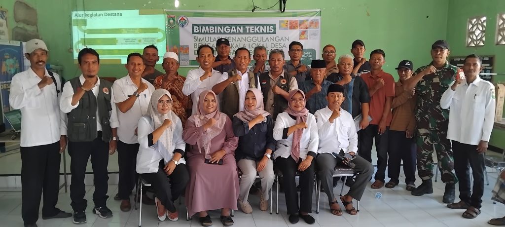 Tingkatkan Kapasitas Warga, Desa Tengah Utan Gelar Bimtek Simulasi Penanggulangan Bencana