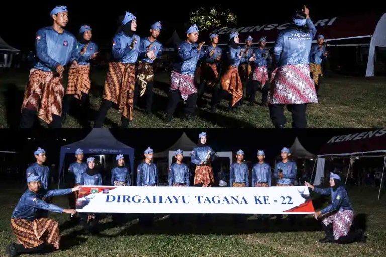 Persiapan Singkat, Tagana Sumbawa Bersinar di Ajang Ketangkasan HUT Tagana NTB