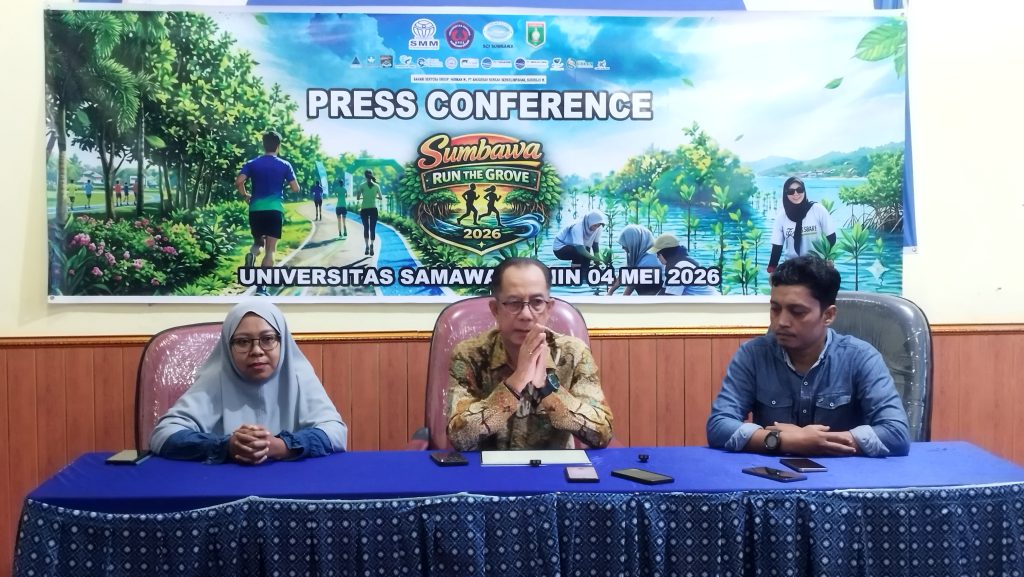 Melalui Sumbawa Run The Grove 2026 : PT SMM dan UNSA Bakal Tanam 9.000 Pohon Mangrove di Teluk Santong
