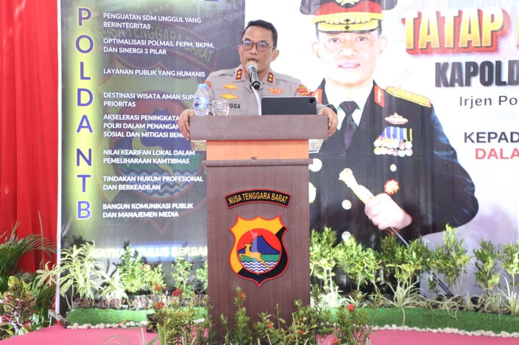 Kunjungan Kerja ke Polres Sumbawa, Kapolda NTB Tekankan Perkuat Sinergitas dan Kesiapsiagaan Operasional