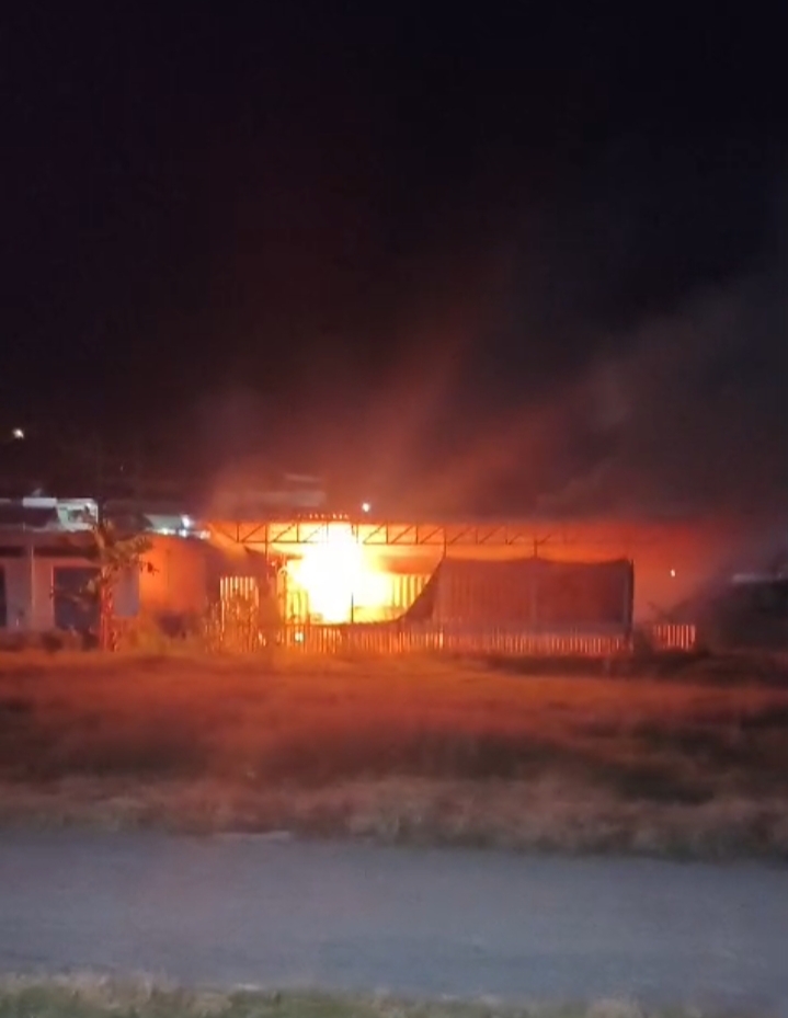 Mesin Produksi Oksigen RSUD Sumbawa Terbakar