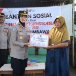 Sambangi Warga Karang Gudang, Kapolres Sumbawa Salurkan Bantuan Sosial Jelang Hari Bhayangkara Ke-80