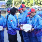 Lepas Kontingen PORPROV NTB ke-XII, Kapolres Sumbawa Beri Dukungan Semangat Bagi Atlet Tana Samawa