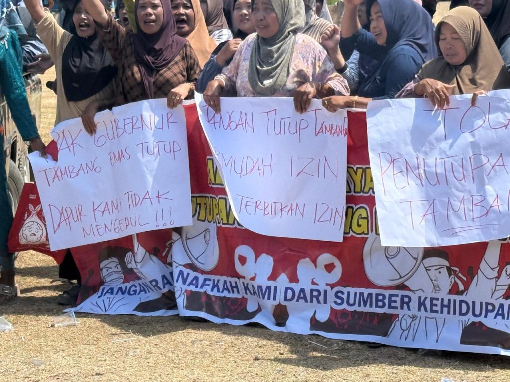 Dirasa Tingkatkan Ekonomi dan Berikan Kesejahteraan, Warga Tolak Tutup Tambang Lantung