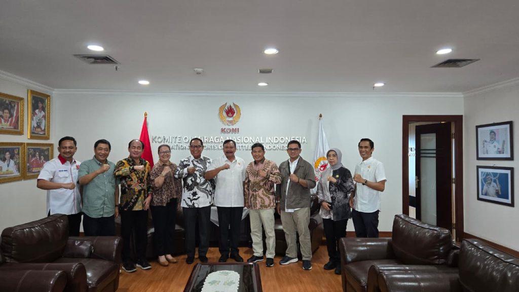 Wujudkan Sumbawa Jadi Tuan Rumah Cabor PON XXII 2026, KONI Sumbawa Bersama DRPD Sumbawa Silahturahmi ke KONI Pusat