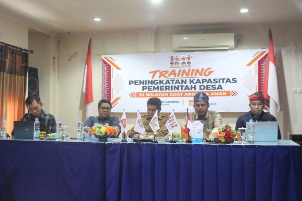 Dirasa Penting, AMAN Bima Dorong Pemerintah Desa Perkuat Kelembagaan Masyarakat Adat