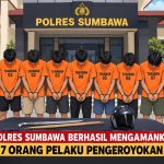 Gerak Cepat, URC Sat Reskrim Polres Sumbawa Bekuk 7 Pelaku Pengeroyokan di SPBU Kebayan